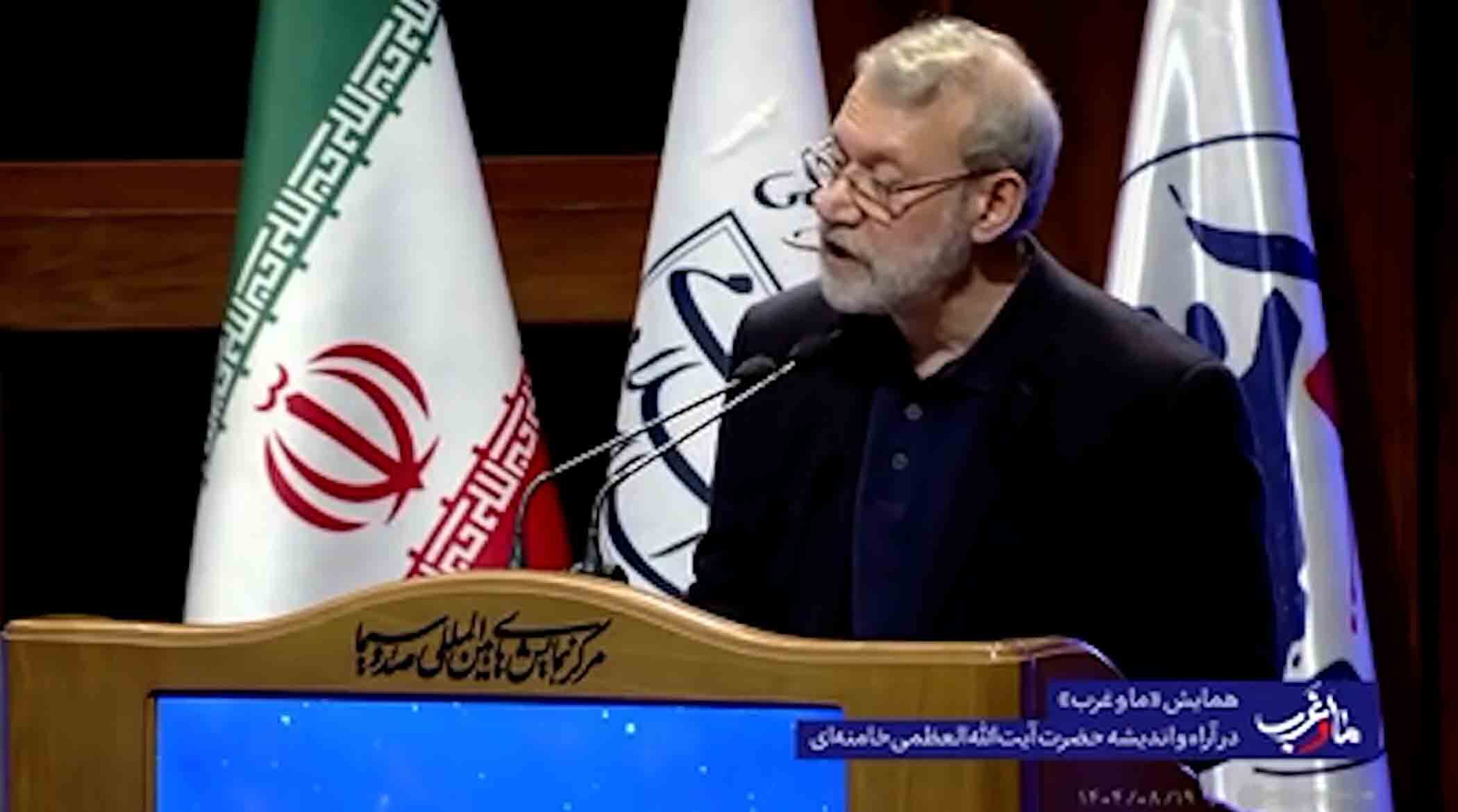 سخنان مهم لاریجانی درباره کاهش برد موشک‌ها و رویارویی نظامی