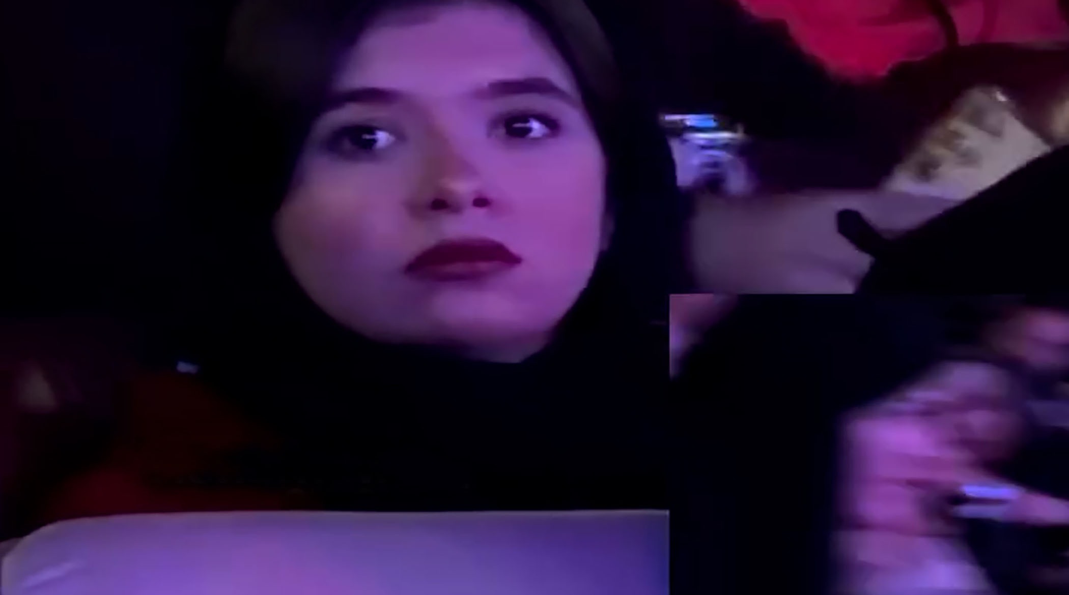 چهره مغموم نفس بازغی در یک مراسم جلب توجه کرد