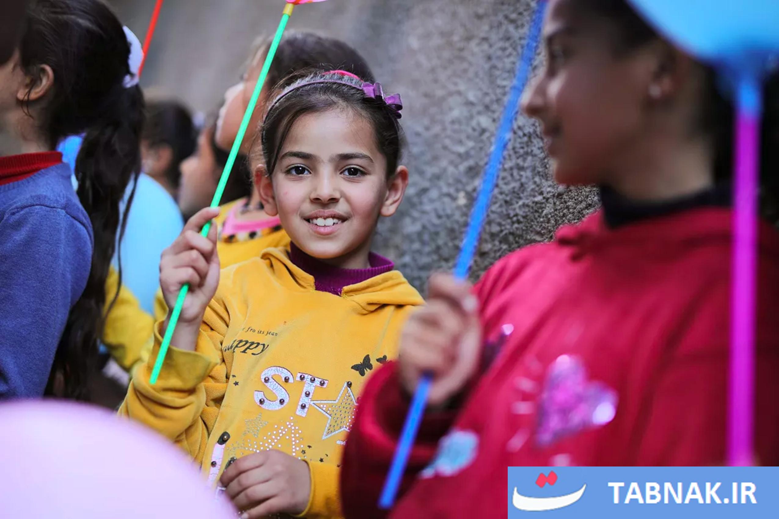 عکس:بریک کلائون؛سلبریتی کودکان غزه