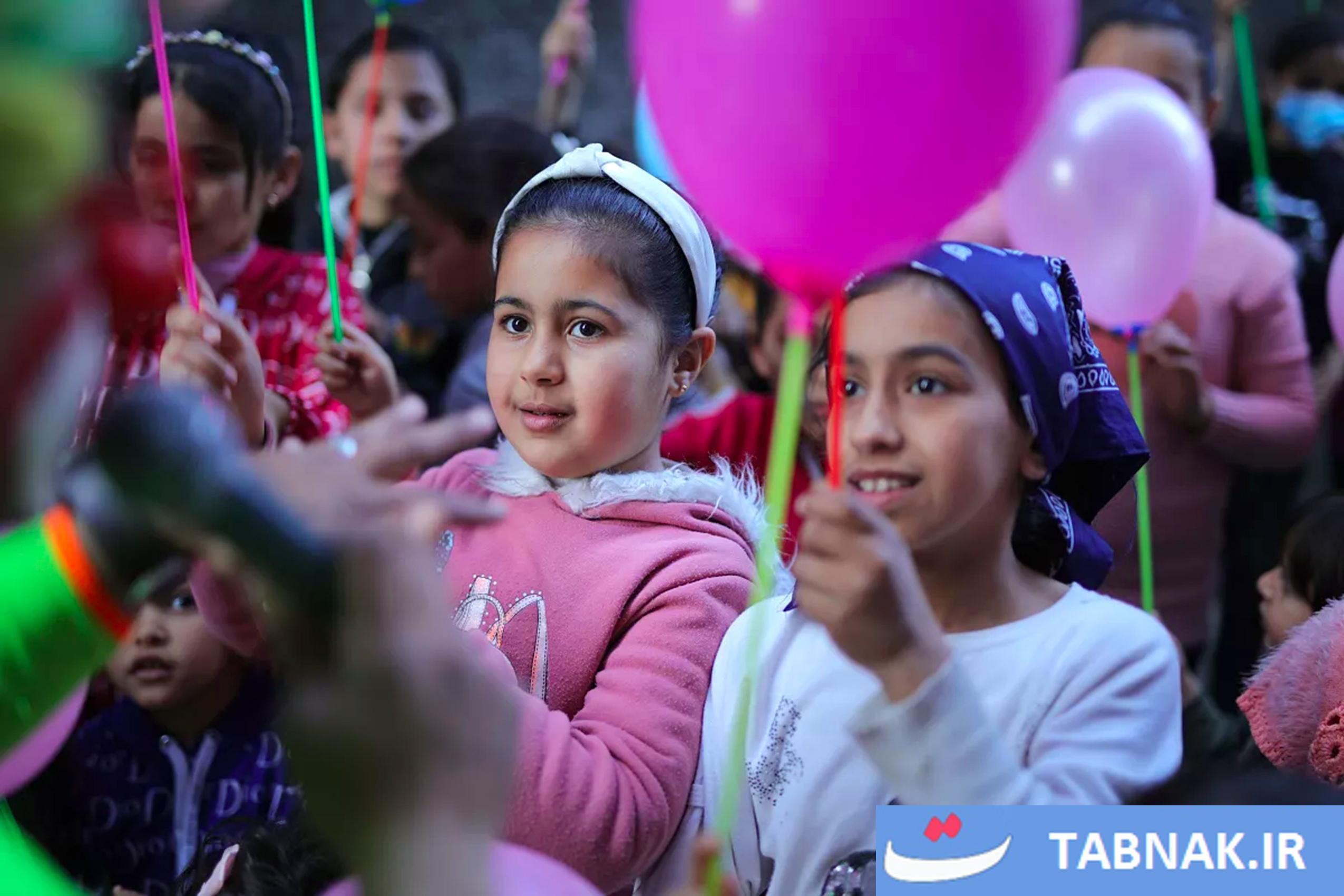 عکس:بریک کلائون؛سلبریتی کودکان غزه