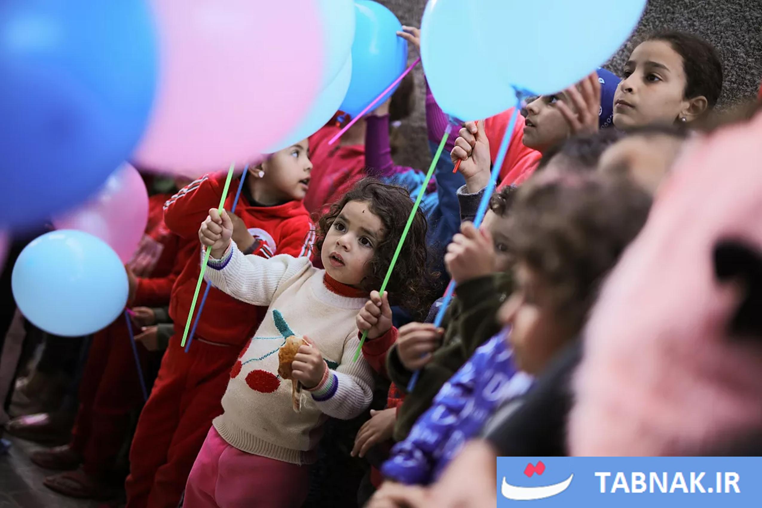 عکس:بریک کلائون؛سلبریتی کودکان غزه