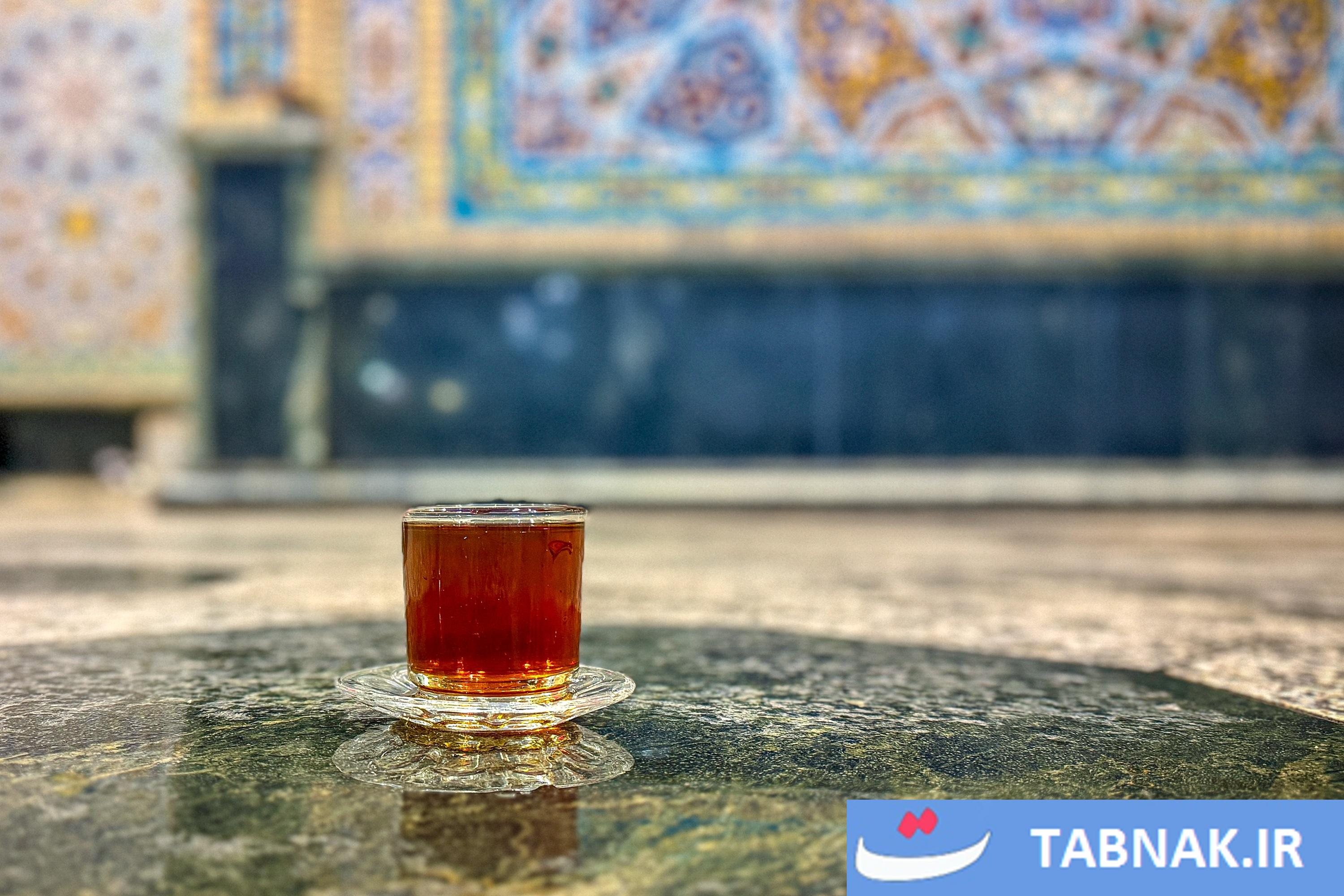 عکس: بارش باران بهاری در حرم مطهر رضوی