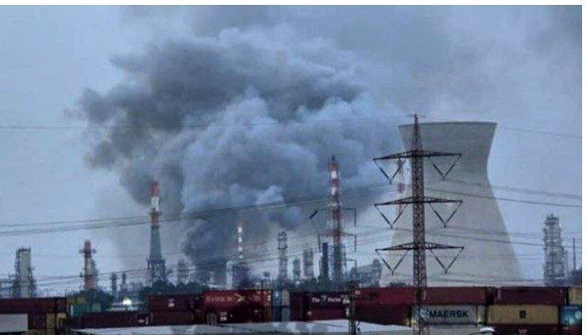اصابت موشکهای ایران به نیروگاه اسرائیلی