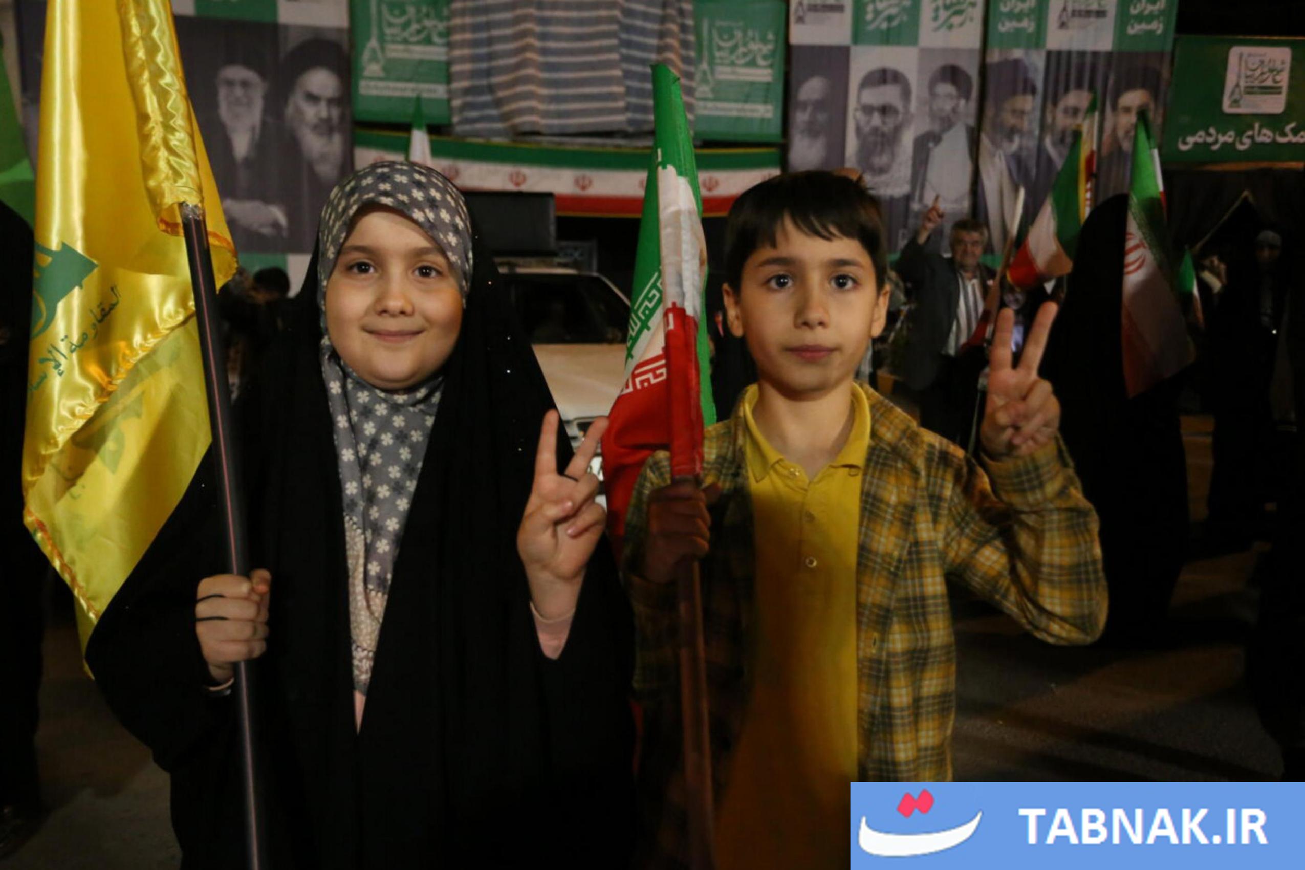 عکس: اتحاد مقدس، اجتماع مردمی در حمایت از رزمندگان اسلام