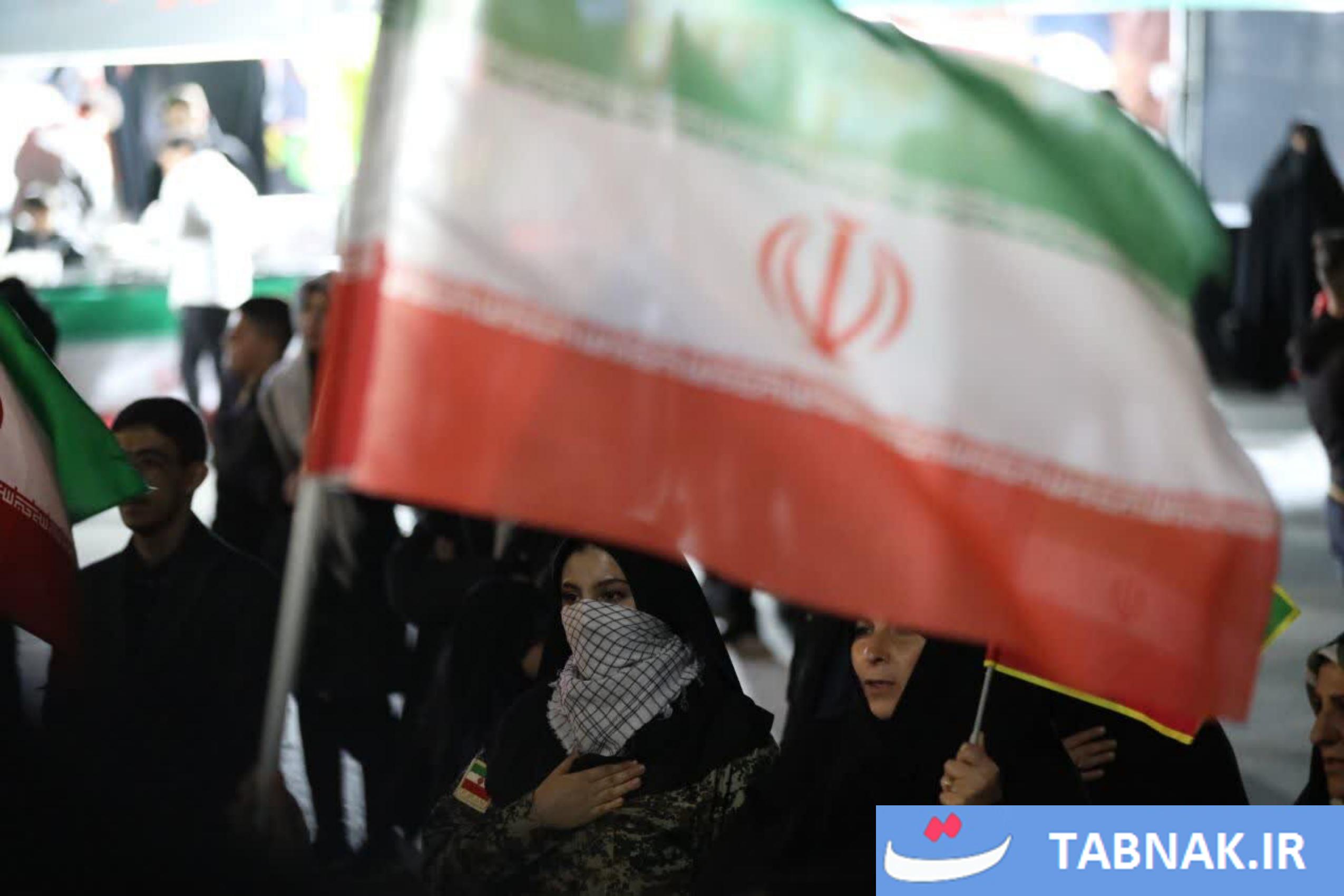 عکس: اتحاد مقدس، اجتماع مردمی در حمایت از رزمندگان اسلام