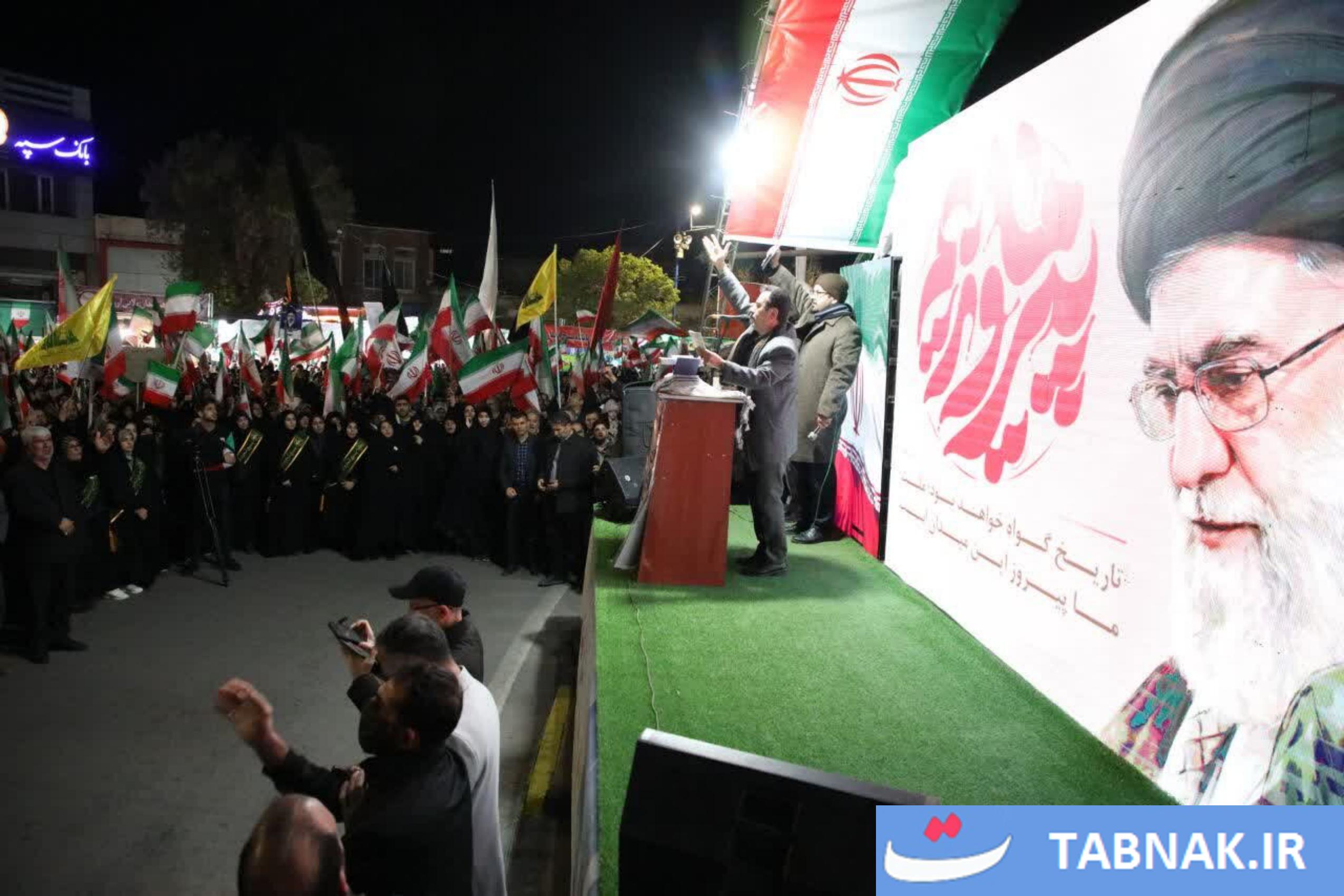 عکس: اتحاد مقدس، اجتماع مردمی در حمایت از رزمندگان اسلام