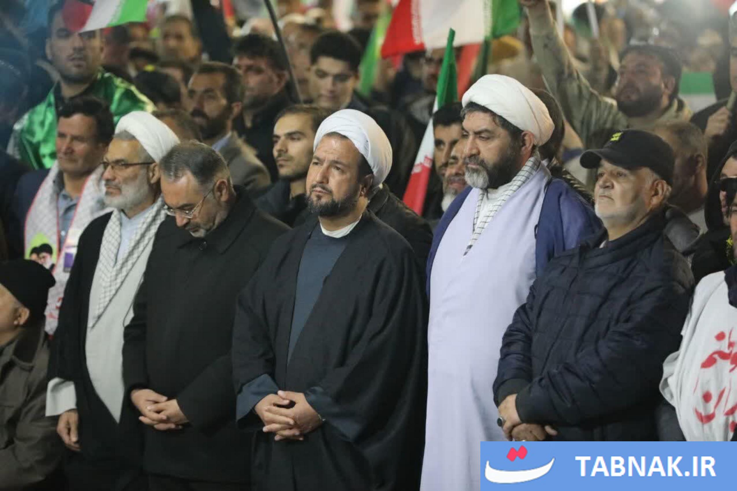 عکس: اتحاد مقدس، اجتماع مردمی در حمایت از رزمندگان اسلام