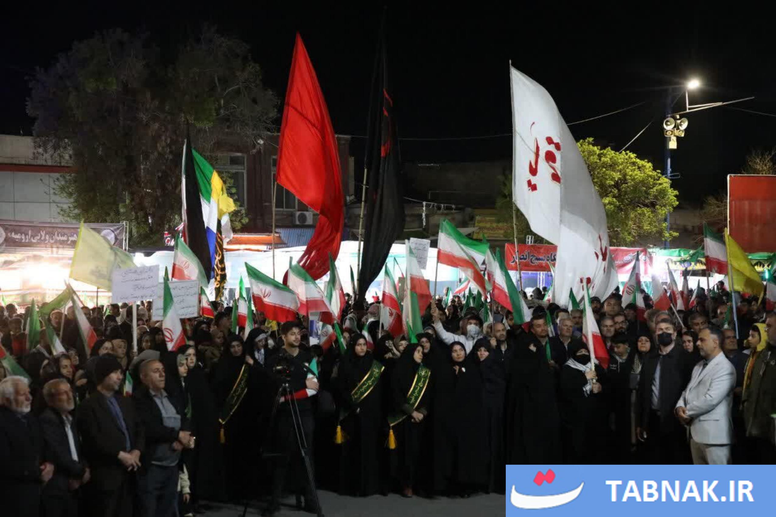 عکس: اتحاد مقدس، اجتماع مردمی در حمایت از رزمندگان اسلام