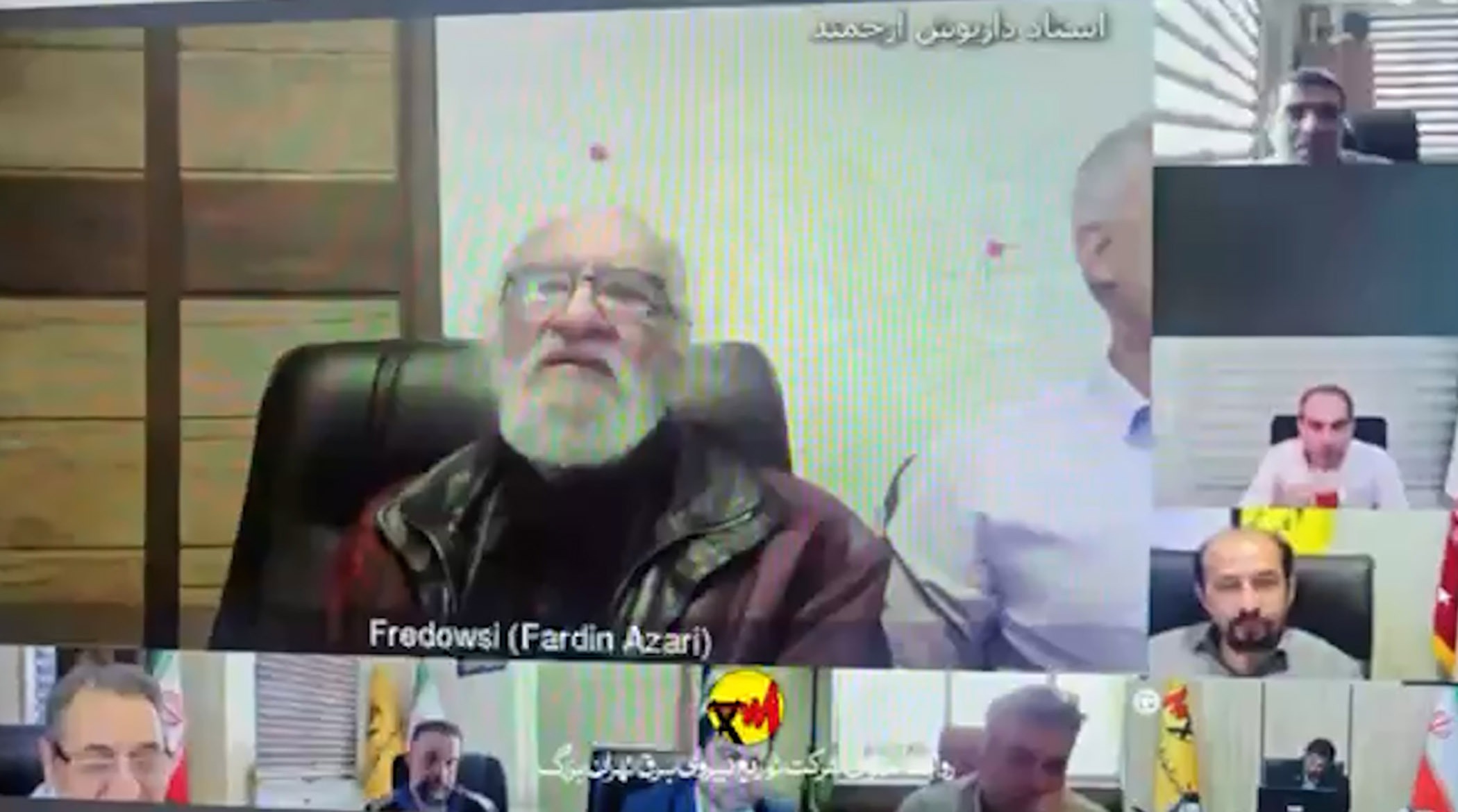 حرف‌های داریوش ارجمند در شرکت توزیع برق تهران