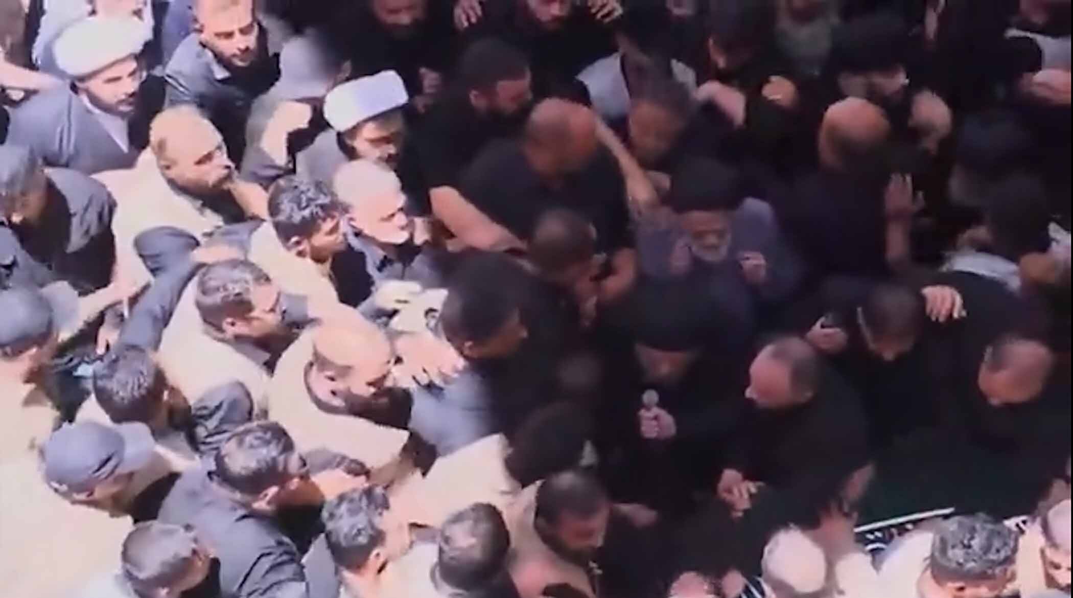 تصاویر شگفت انگیز تشییع رهبر شهید در نجف