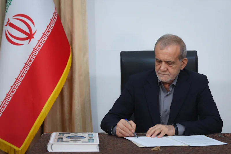 پیام پزشکیان برای استاندار هرمزگان