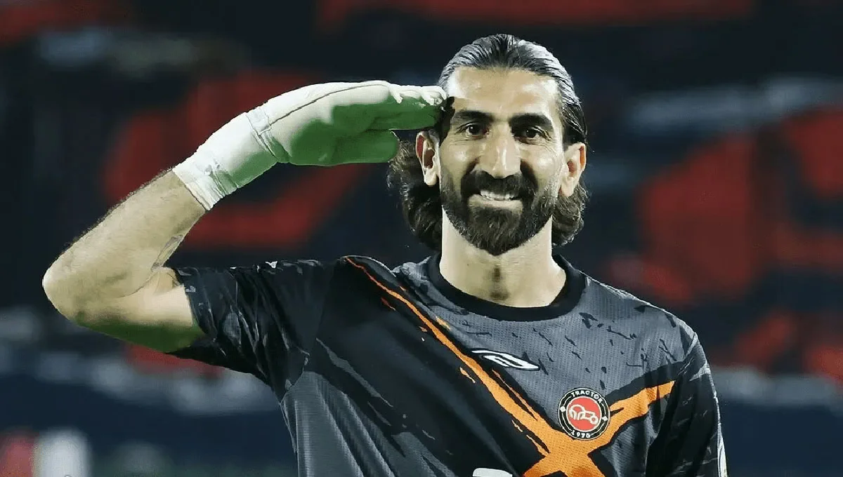 علیرضا بیرانوند راهی پادگان شد