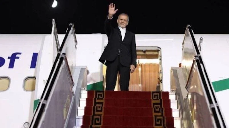پزشکیان عازم روسیه شد