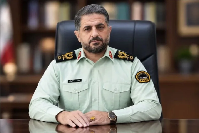 سردار حاجیان به درجه سرتیپی نائل شد