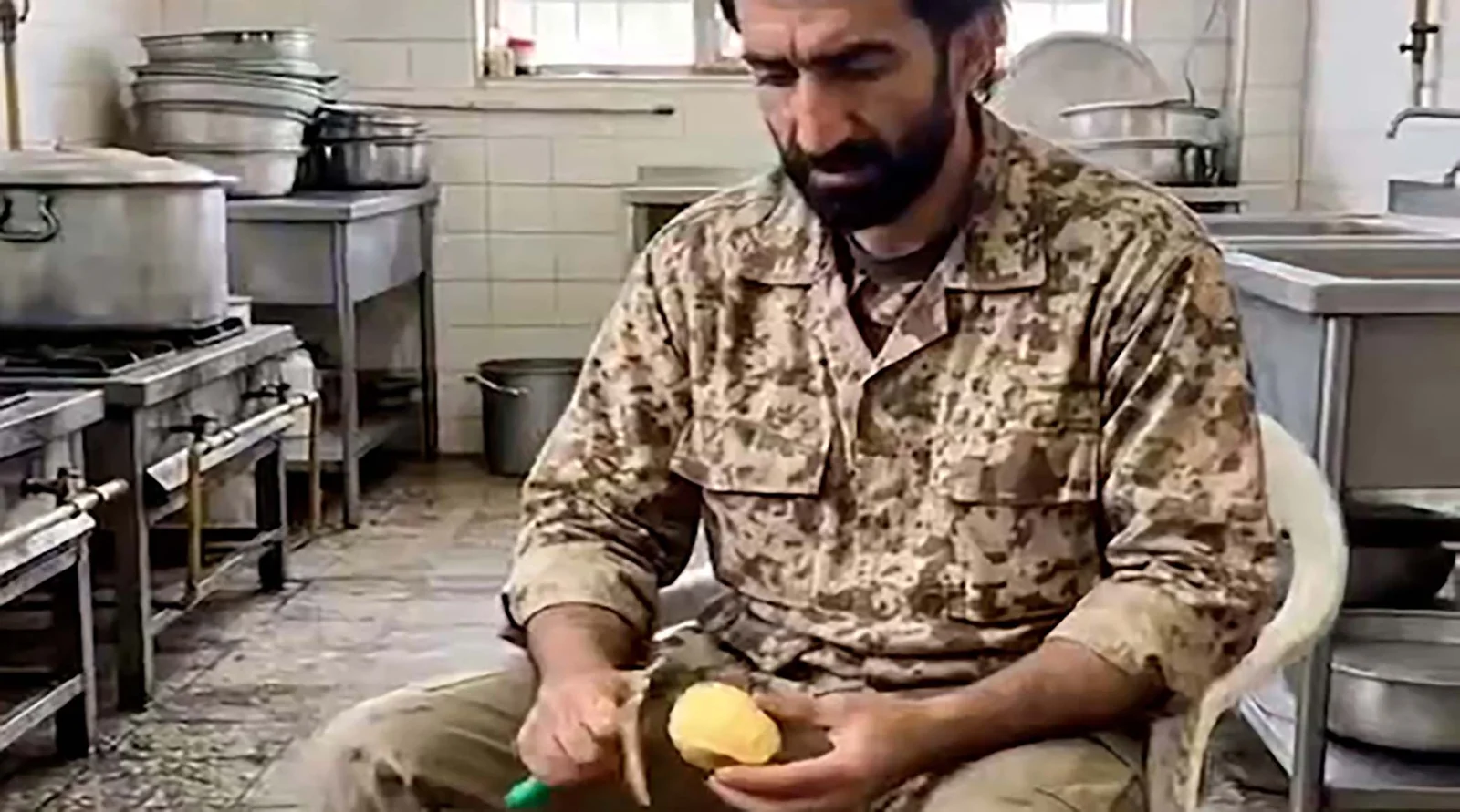 ویدیوی بامزه از اوضاع علیرضا بیرانوند