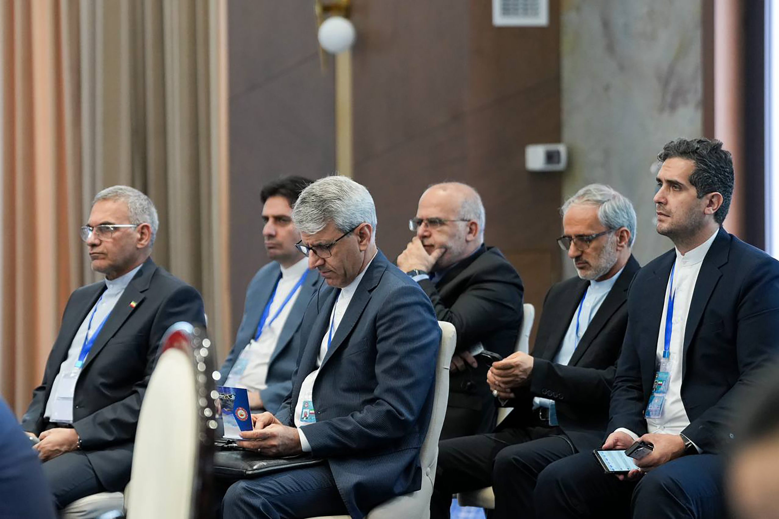 عکس: حضور و سخنرانی وزیر امور خارجه در نشست شورای وزیران سازمان همکاری شانگهای در قرقیزستان