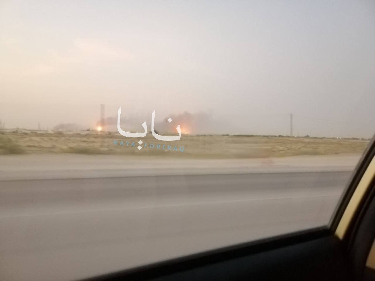 آتشسوزی در تأسیسات نفتی عربستان پس از حمله