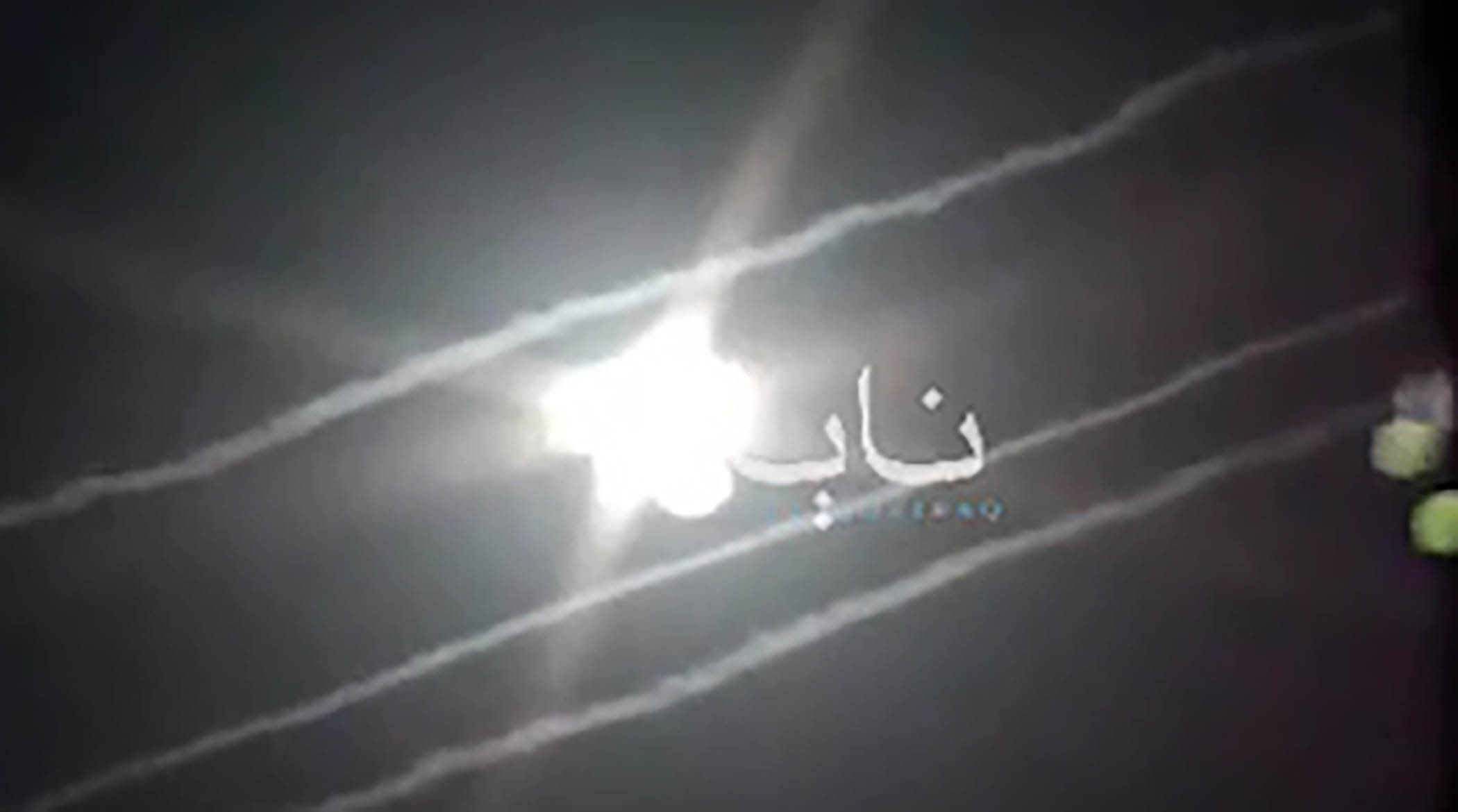 تصاویر حمله موشکی به پایگاه آمریکا در اردن