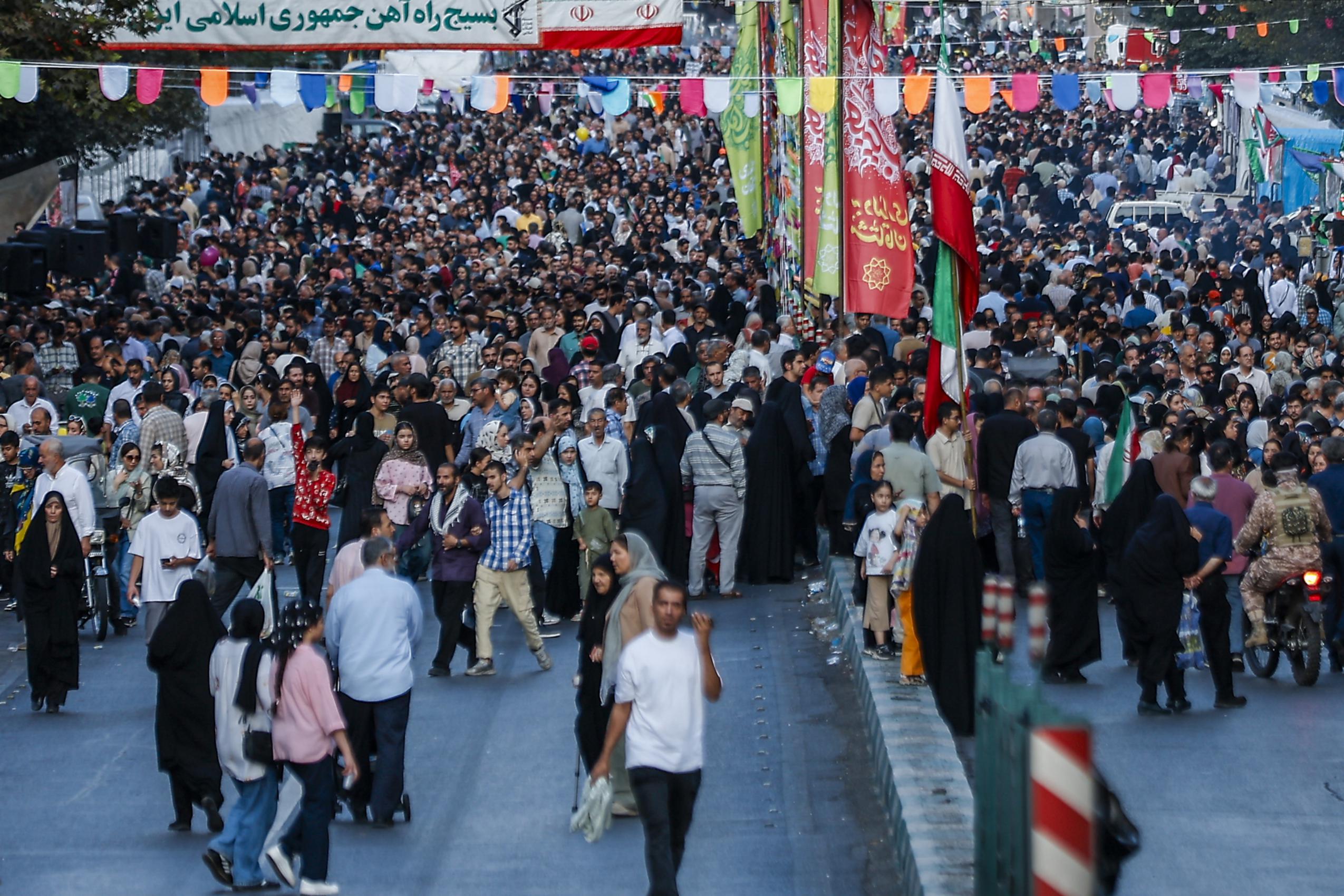 عکس: جشن بزرگ میلاد پیامبر در تهران