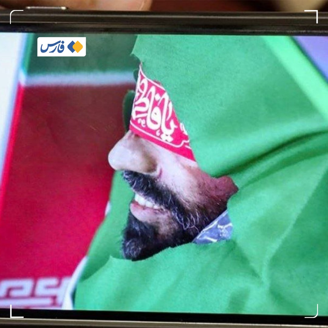 تصویری از لبخند ماندگار شهید مرتضی لاریجانی
