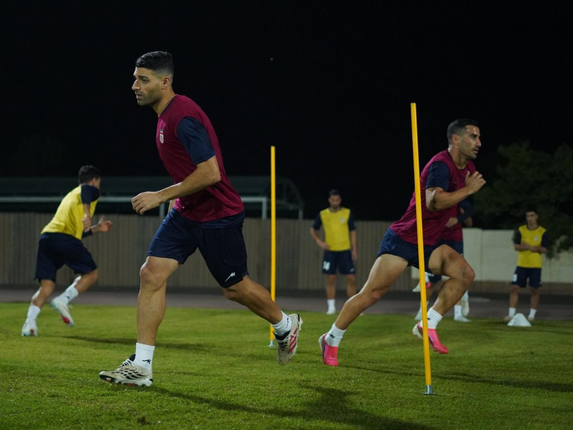 عکس: نخستین تمرین تیم ملی در ازبکستان