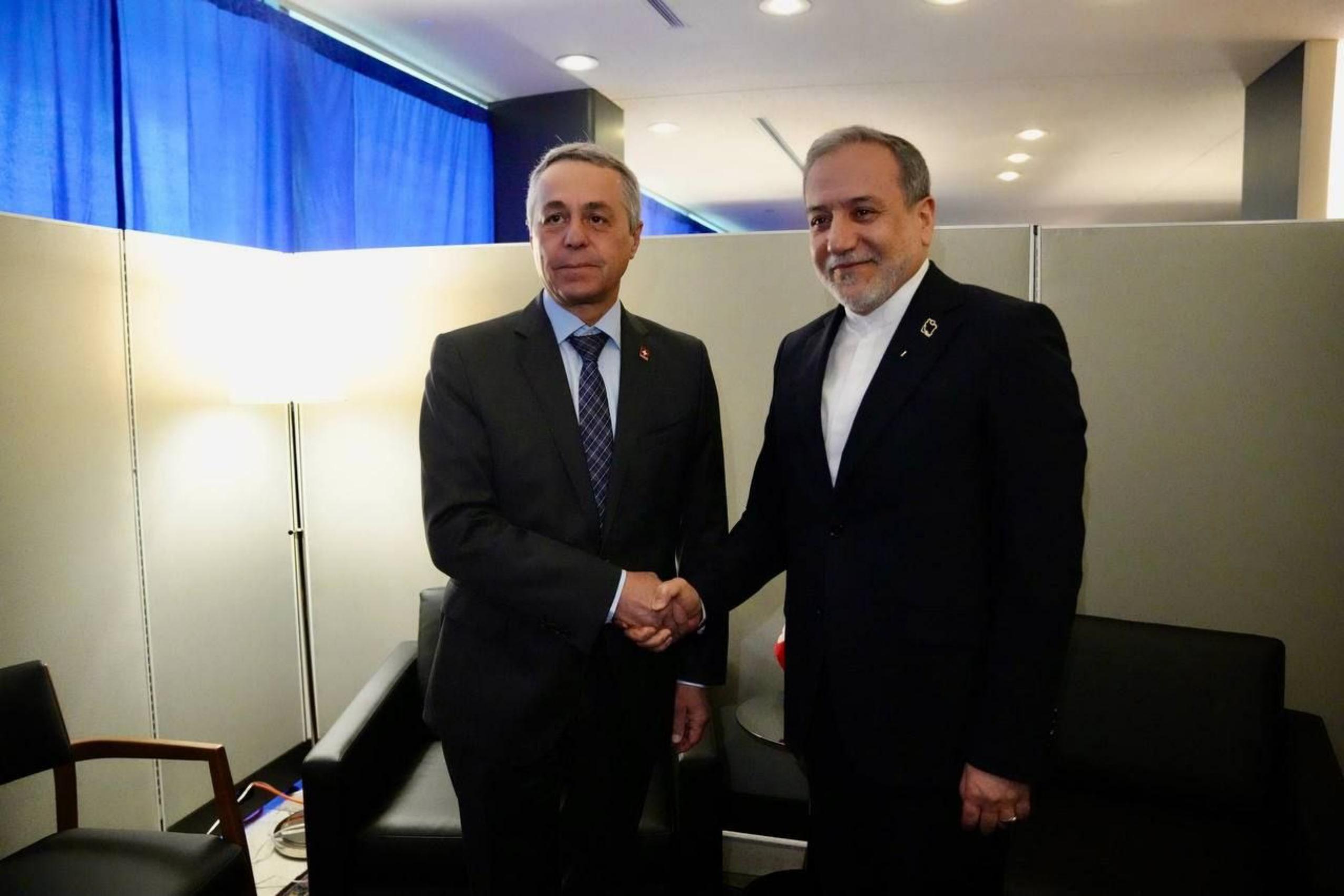 عکس: دیدارهای عراقچی در حاشیه نشست مجمع عمومی سازمان ملل