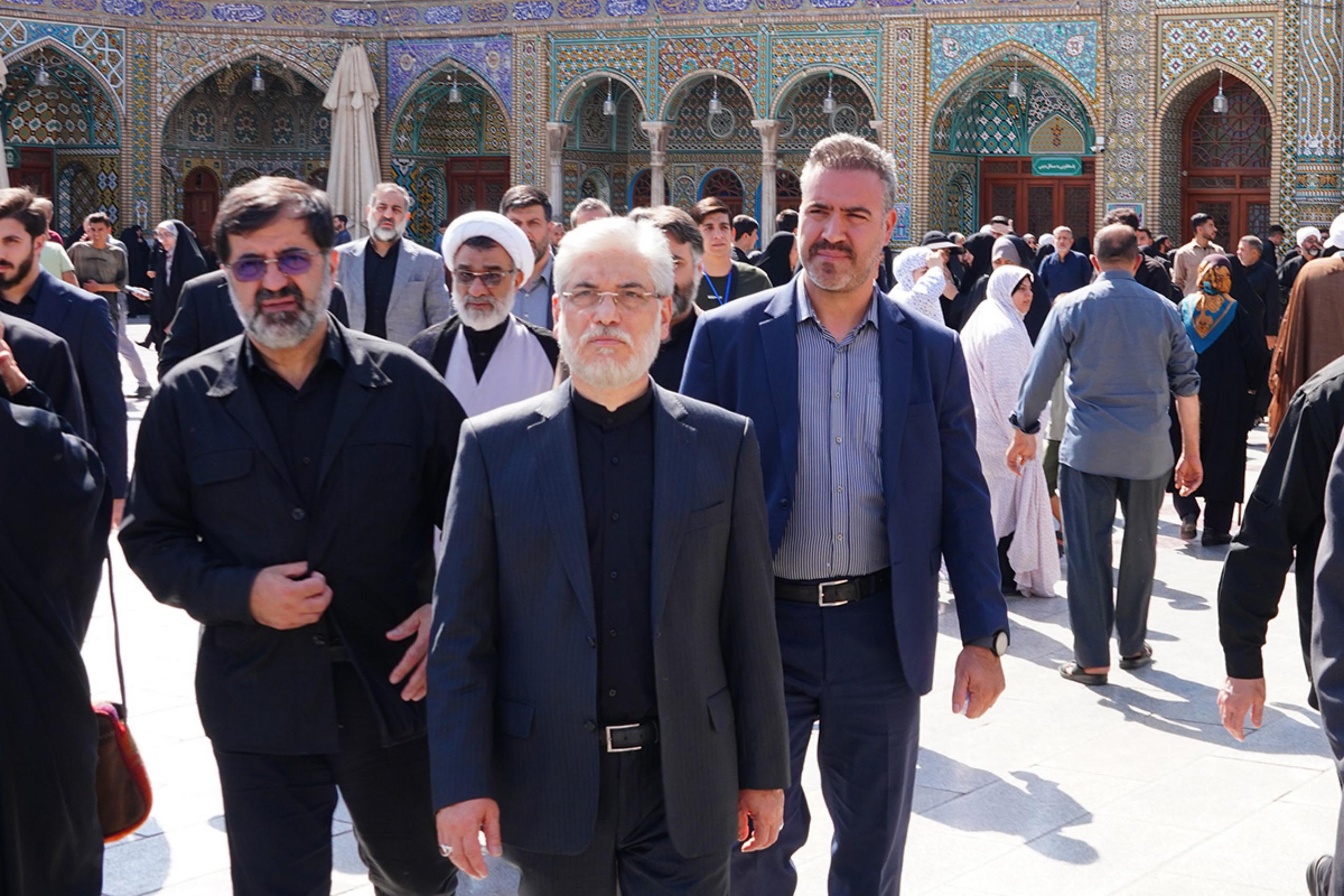 عکس: تشییع پیکر حضرت آیت‌الله شبیری زنجانی
