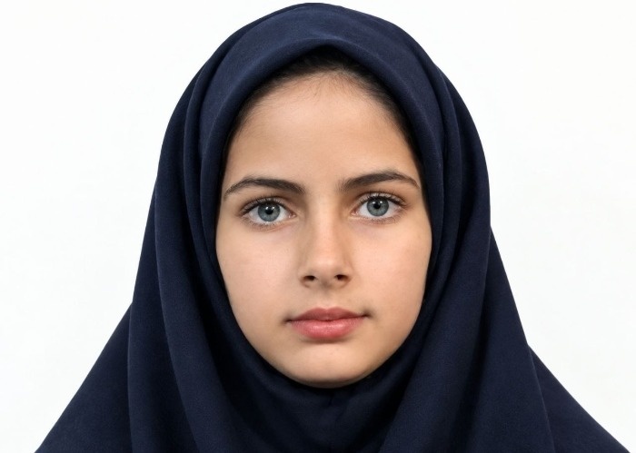 فرزانه فرنام در 11 سالگی
