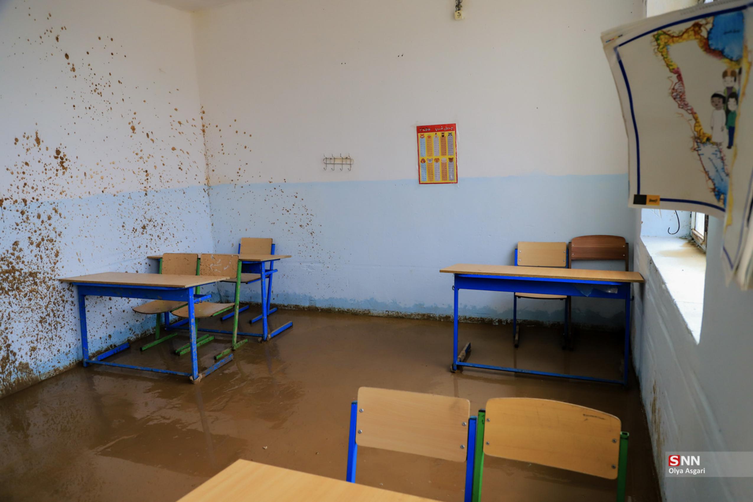 عکس: خسارت سیلاب در مینودشت استان گلستان