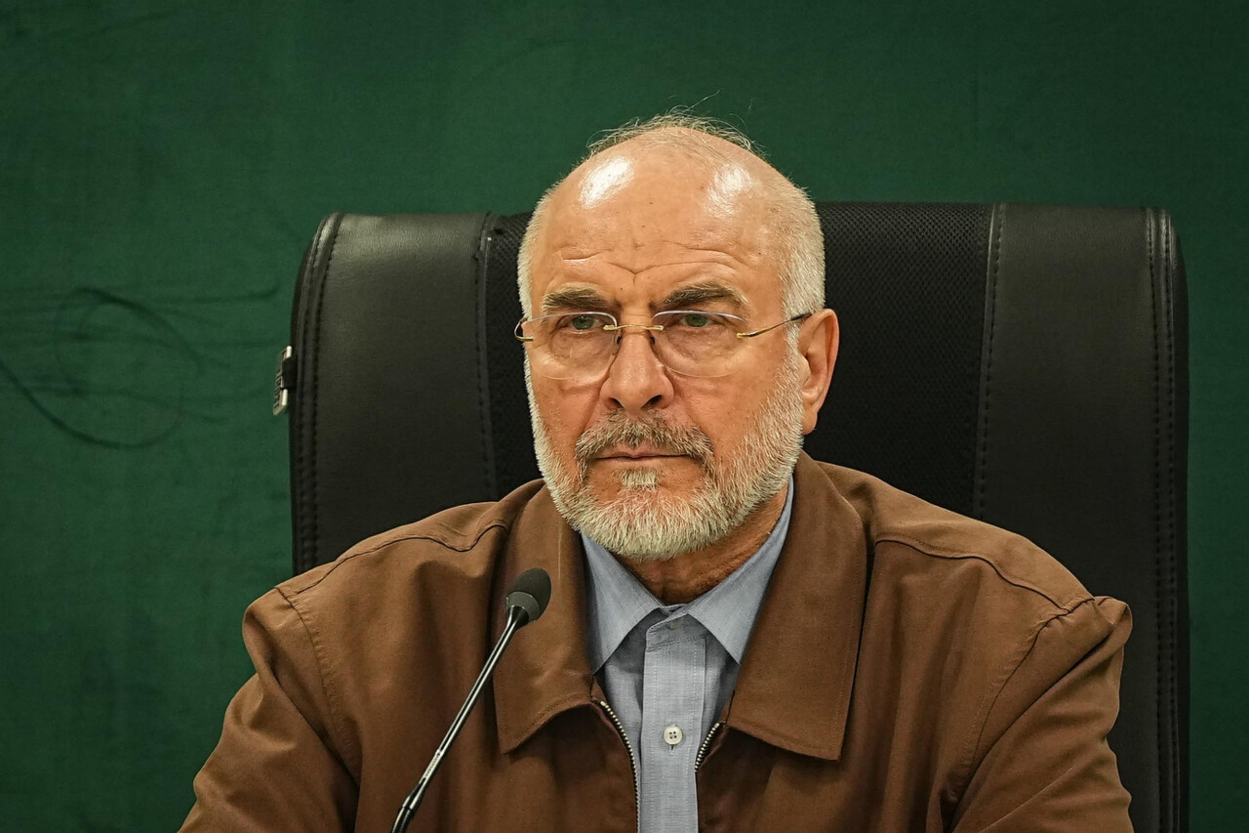 عکس: نشست رئیس مجلس با جمعی از وزرا