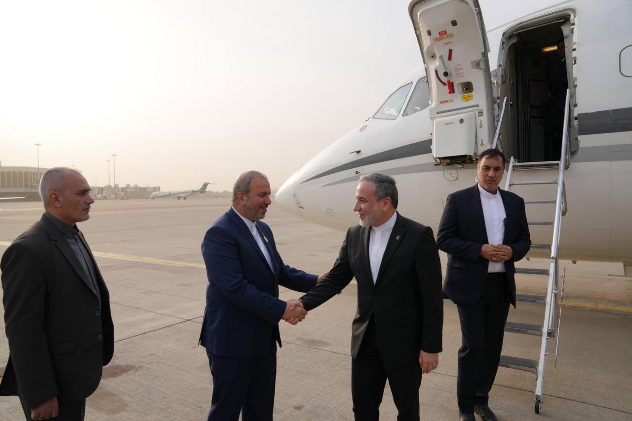 عکس: سفر وزیر امور خارجه به عراق