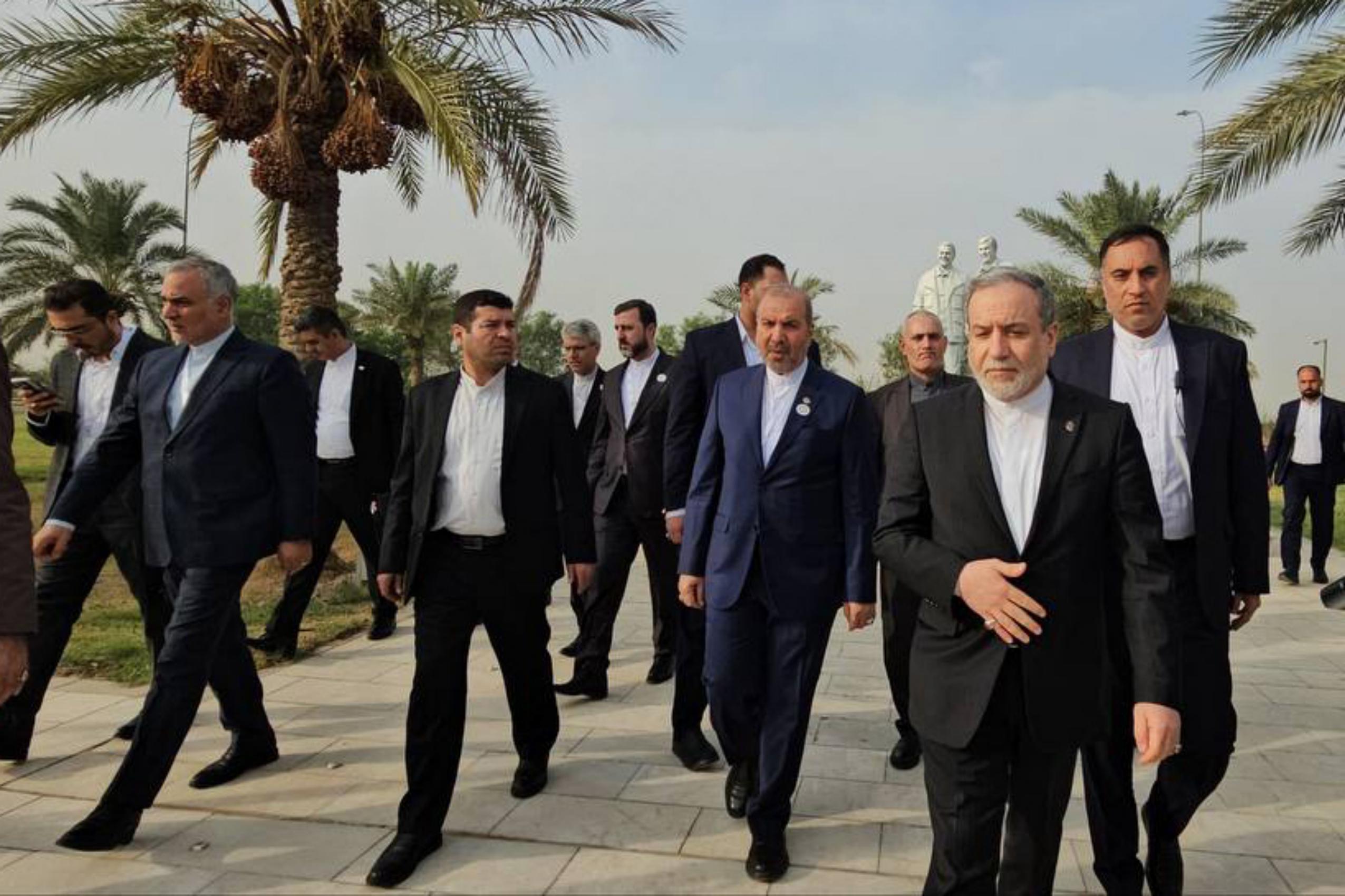 عکس: سفر وزیر امور خارجه به عراق