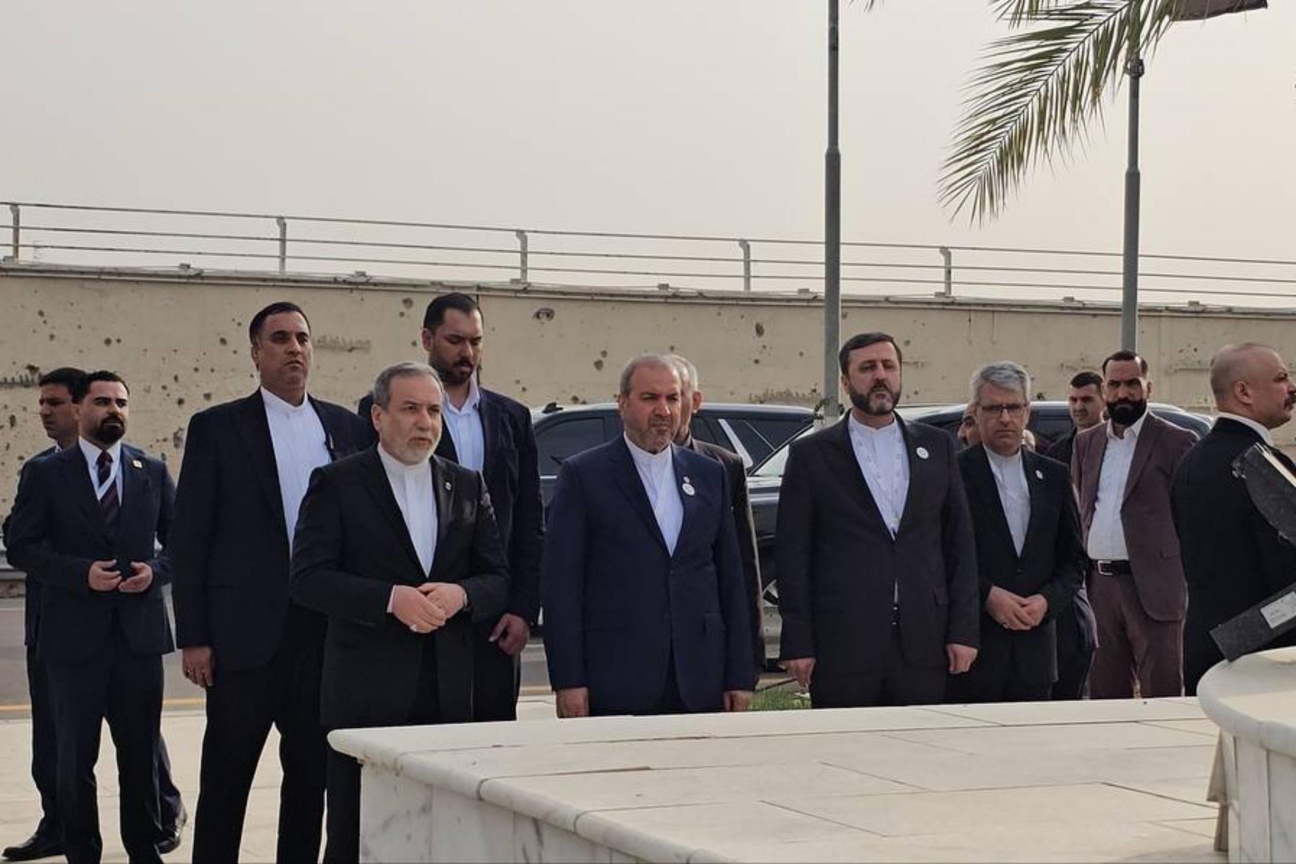 عکس: سفر وزیر امور خارجه به عراق