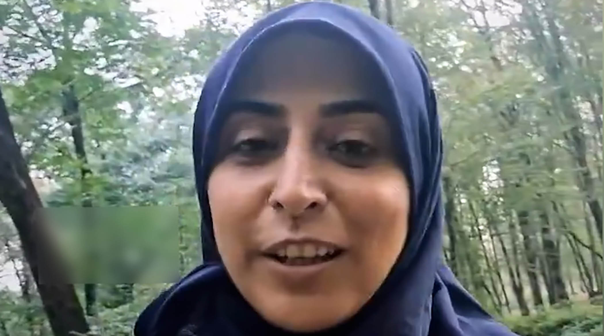 ویدیوی جنجالی زن محجبه خطاب به لاله مرزبان