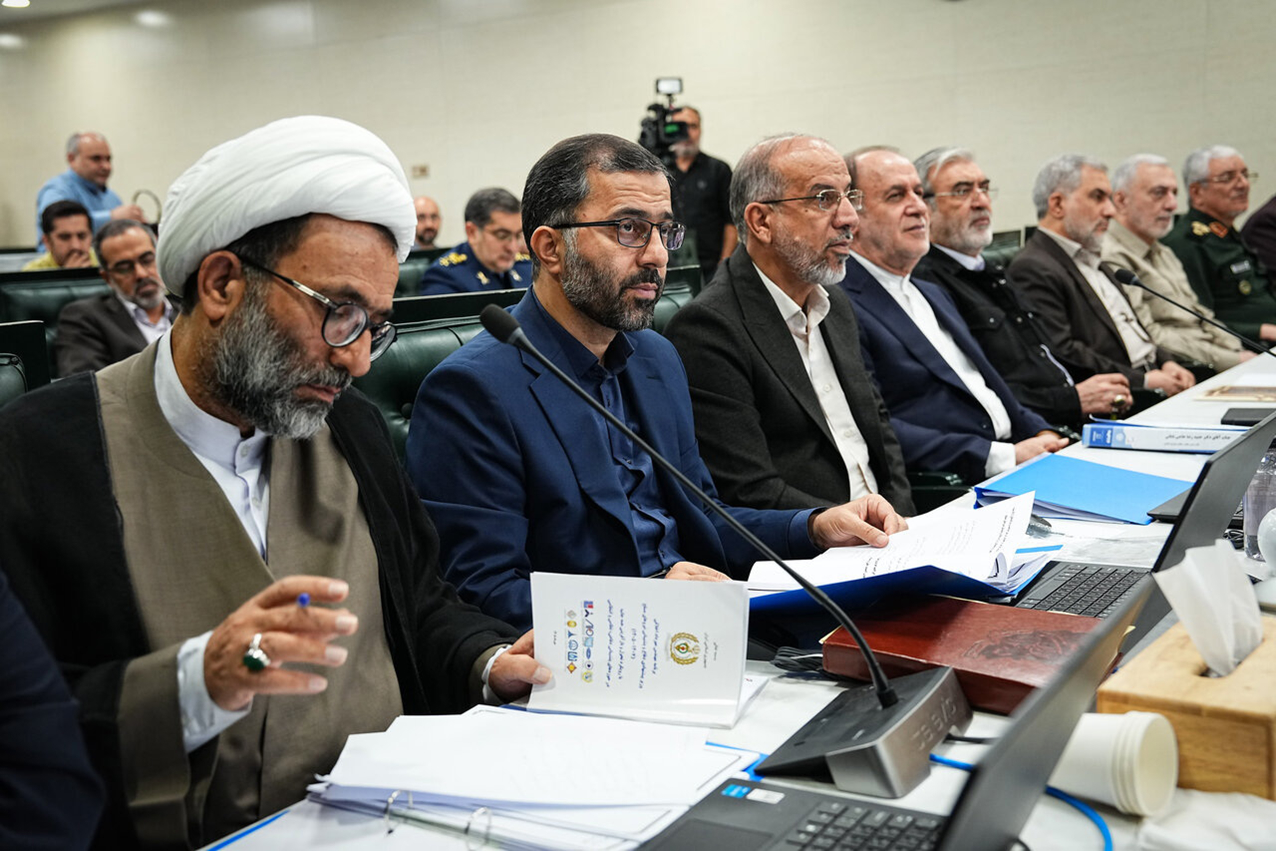عکس: جلسه بررسی صلاحیت وزیر پیشنهادی دفاع