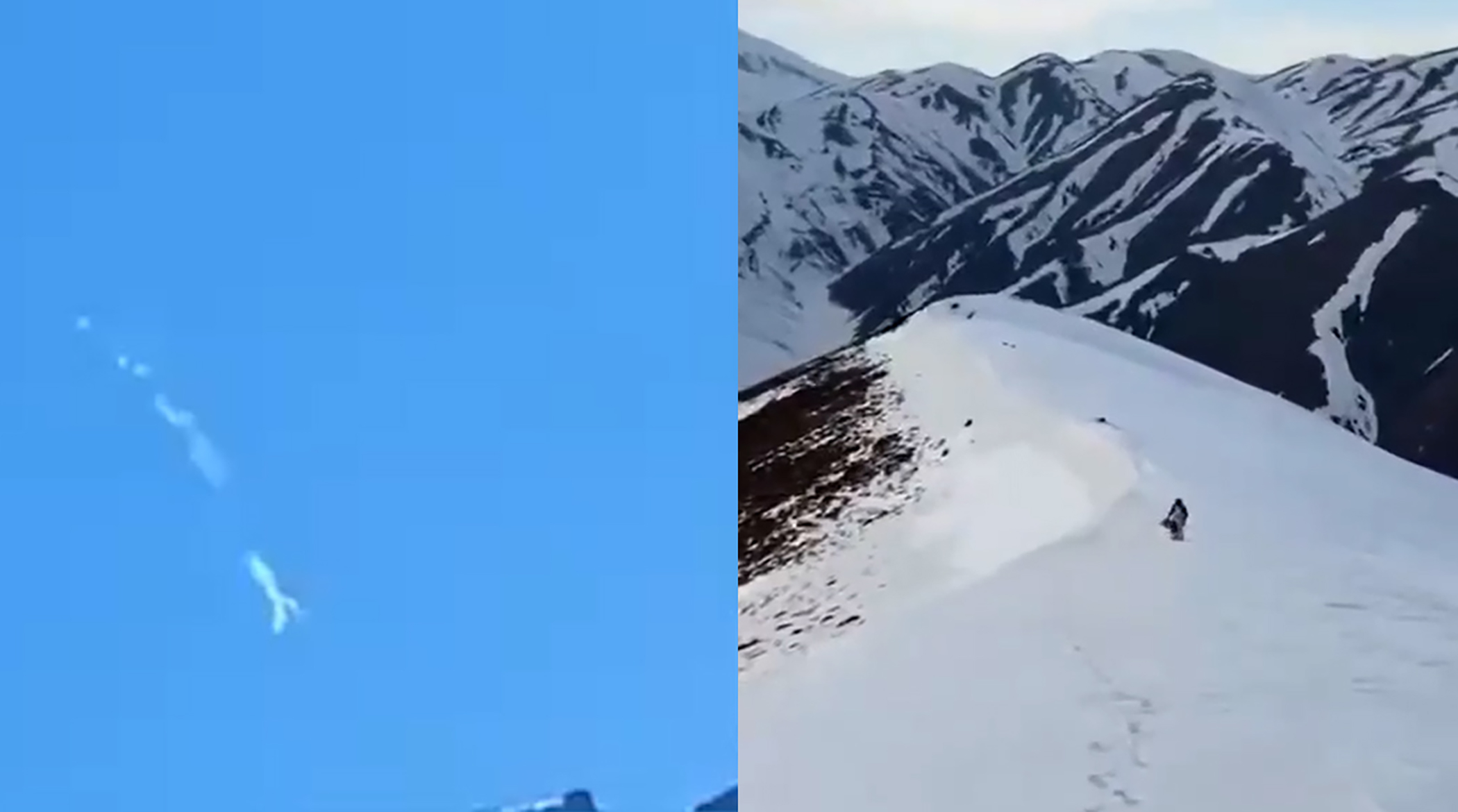 لحظات درگیری جنگنده ایران با اف 35 اسرائیل و نجات خلبان ایرانی
