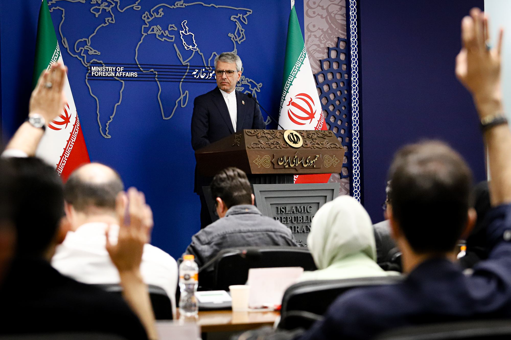 عکس: نشست خبری سخنگوی وزارت امور خارجه