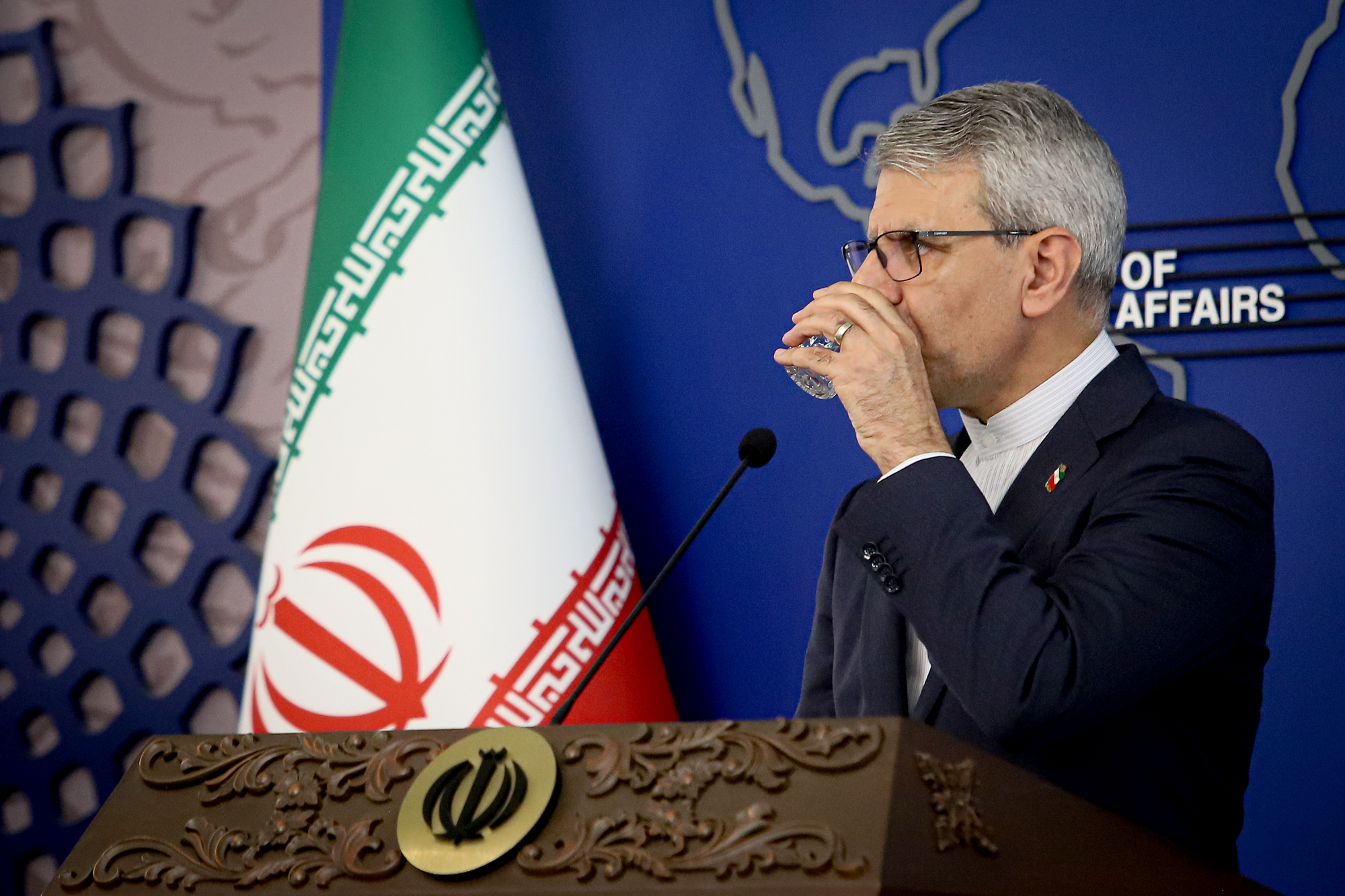 عکس: نشست خبری سخنگوی وزارت امور خارجه