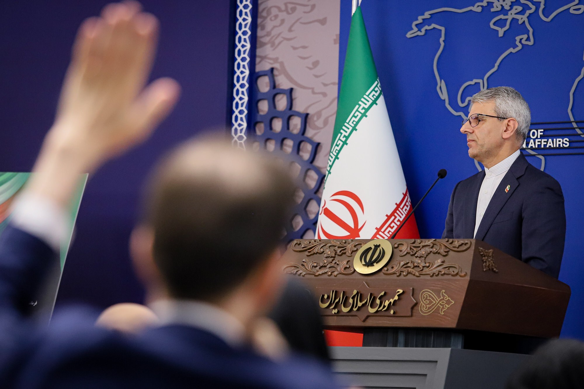 عکس: نشست خبری سخنگوی وزارت امور خارجه