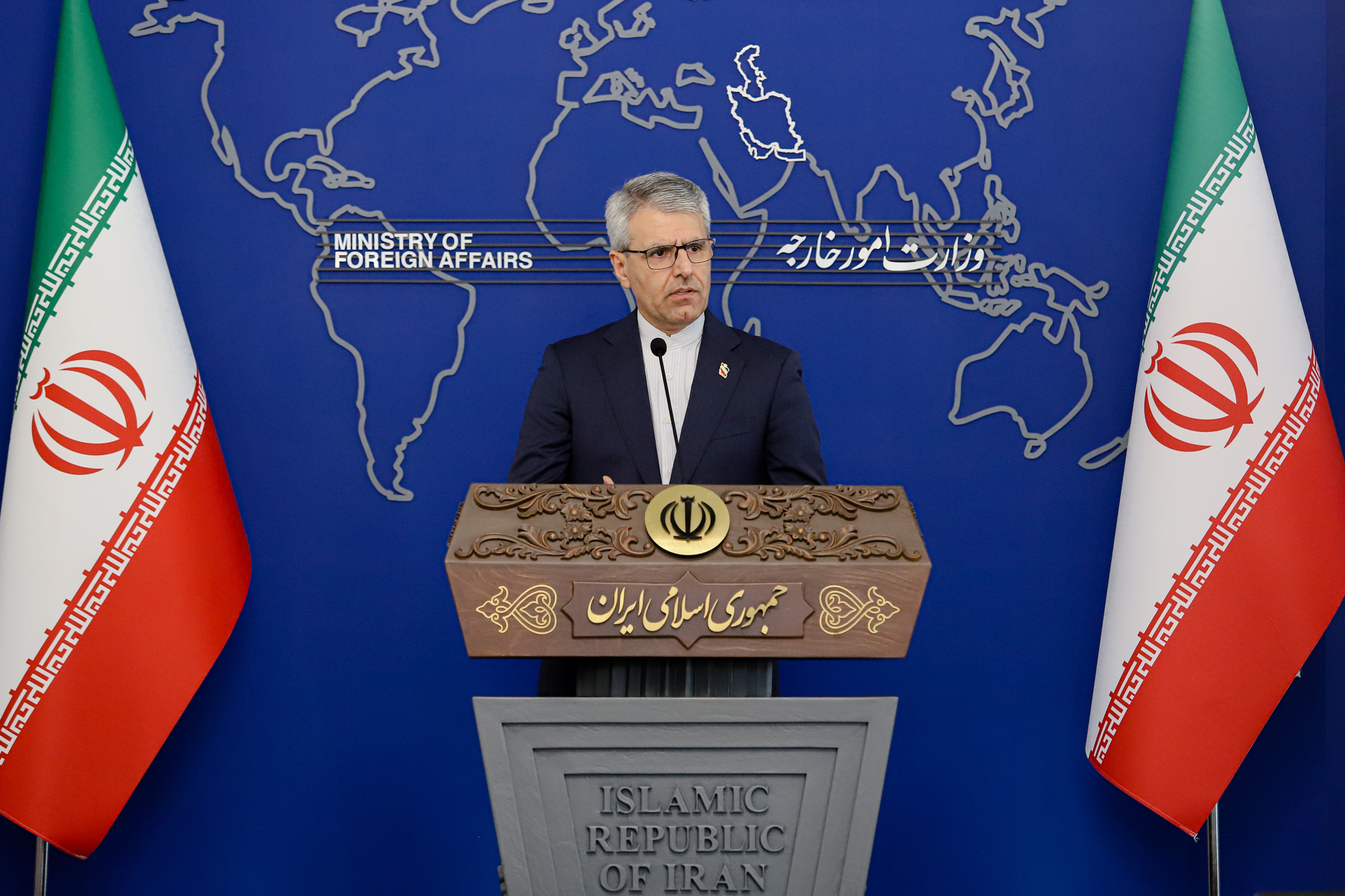 عکس: نشست خبری سخنگوی وزارت امور خارجه