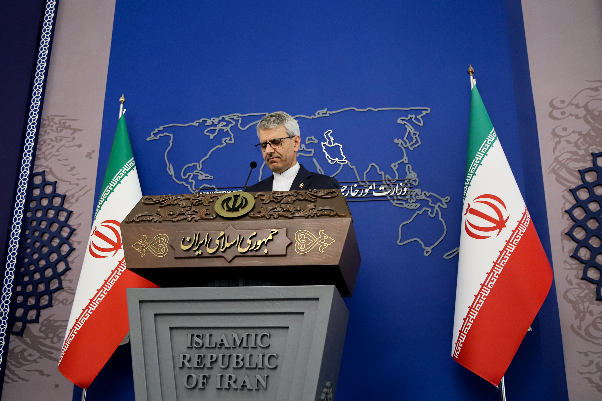 عکس: نشست خبری سخنگوی وزارت امور خارجه