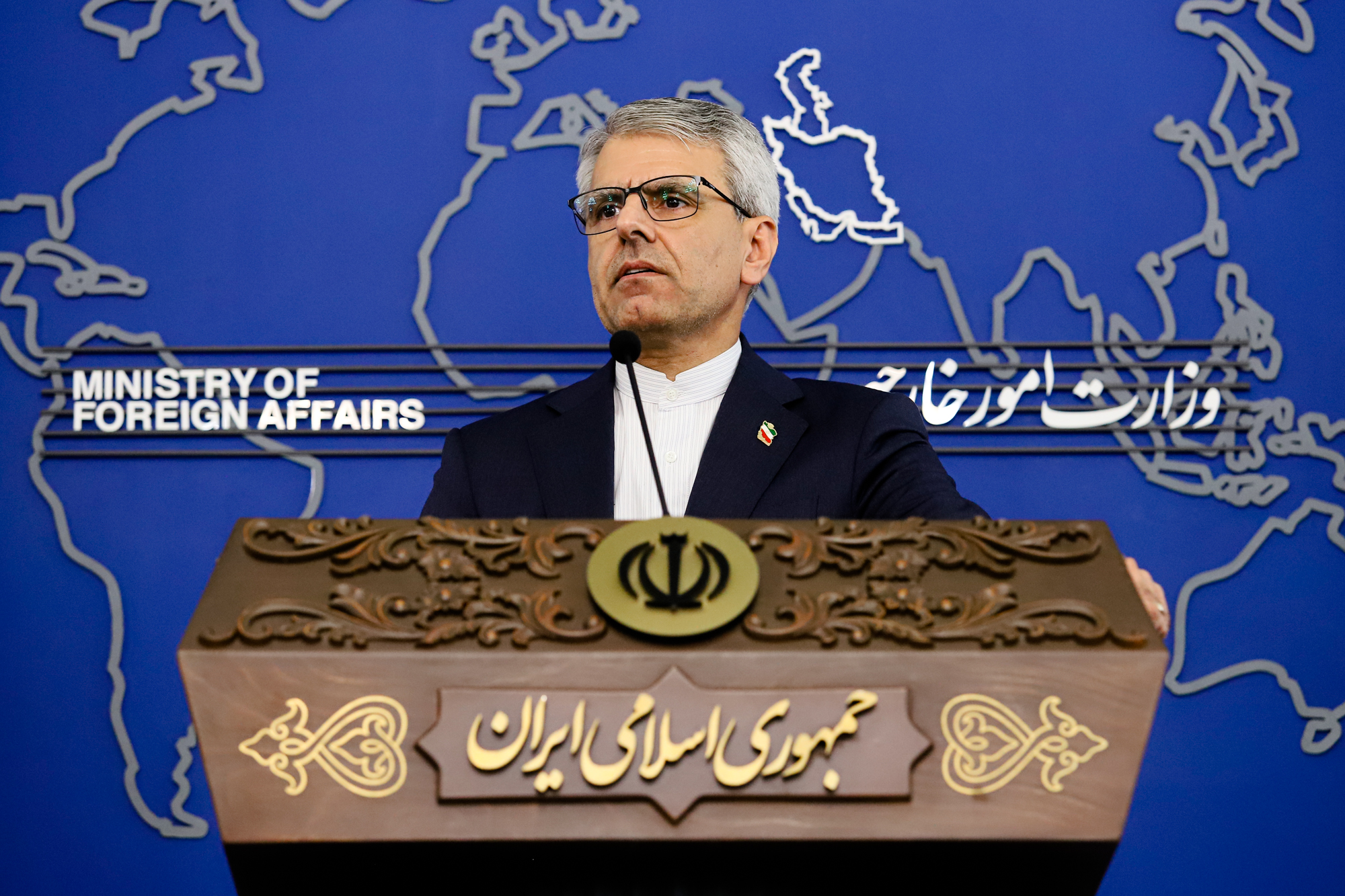 عکس: نشست خبری سخنگوی وزارت امور خارجه