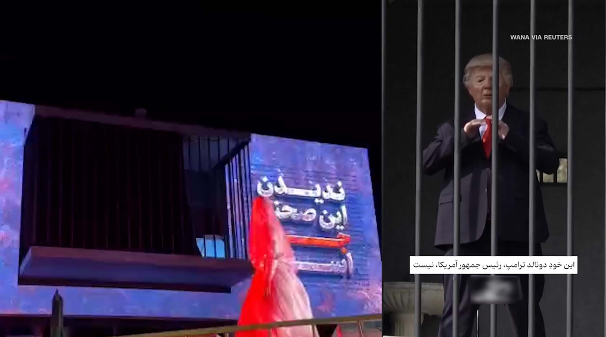 ویدیویی از کف تهران که سر از سی ان ان درآورد